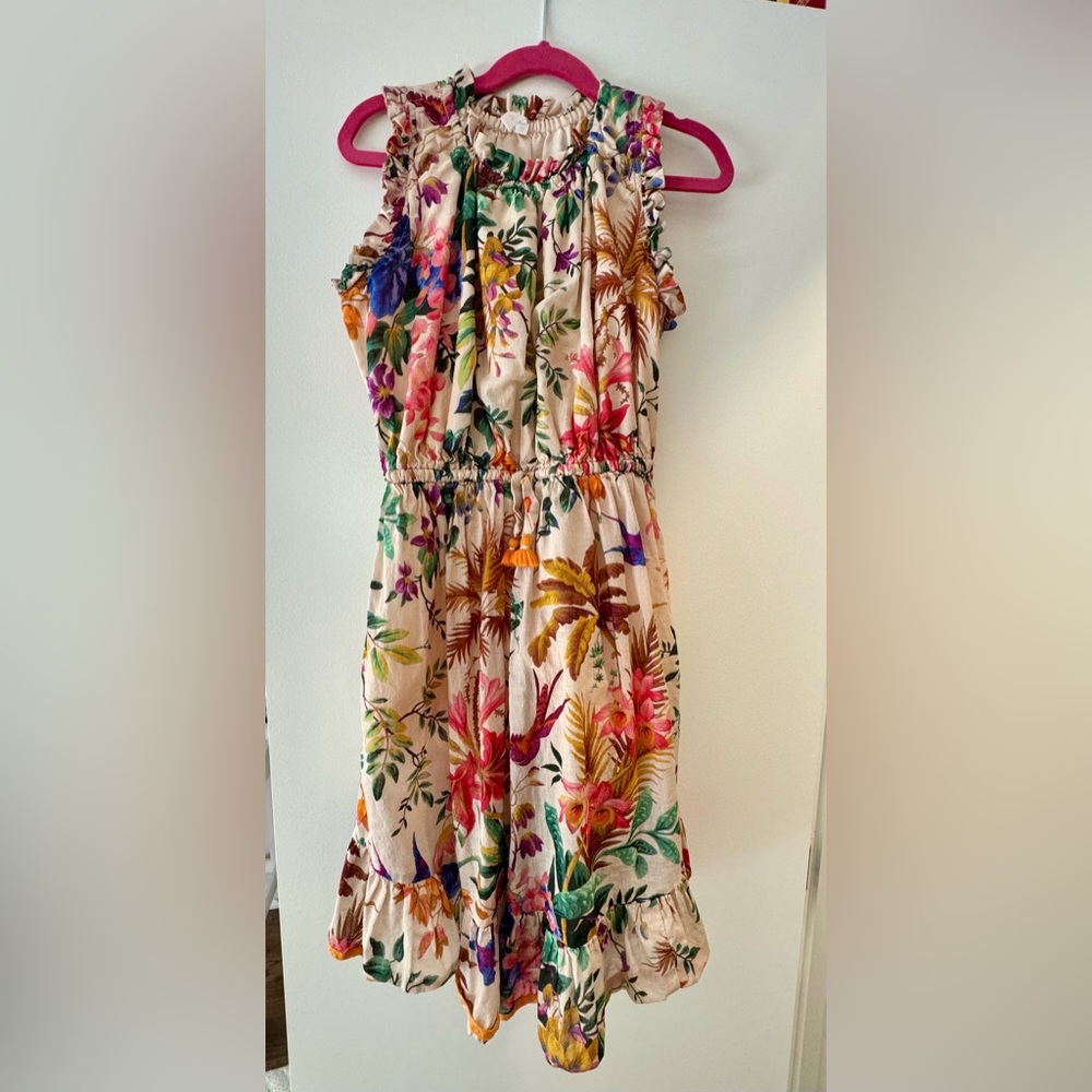 Zimmermann Frilled Floral Dress